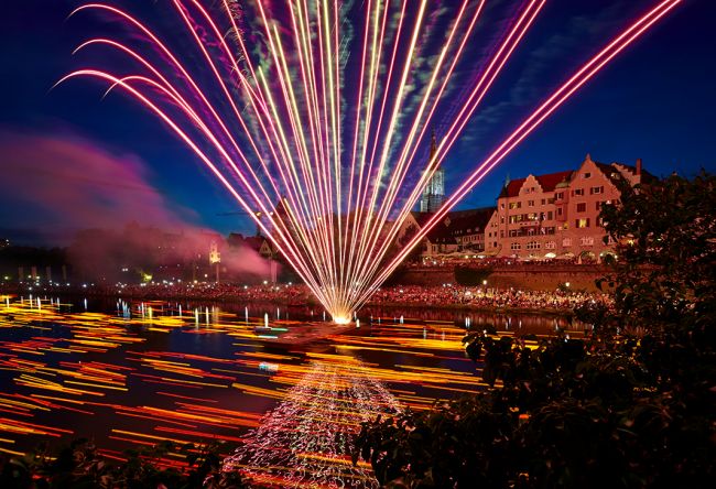 Lichterserenade auf der Donau
